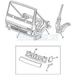 INTERNAL AND EXTERNAL FITMENTS CHASSIS TYPE: 381226 для TATA-LPT 613 Euro-III