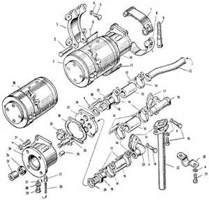 Топливные трубопроводы двигателей ЯМЗ-240М2 и ЯМЗ-240БМ2-1 для ЯМЗ-240
