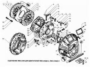Коллекторы выпускные двигателя ЯМЗ-236ДК для ЯМЗ-236 ДК и ЯМЗ 238 АК