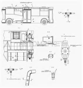 Каркас крыши автобуса для НефАЗ-5299 (каталог 2003г)