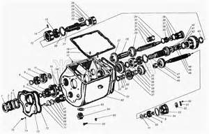 Редуктор пускового двигателя для ДТ-75В, ДТ-75БВ, ДТ75Н
