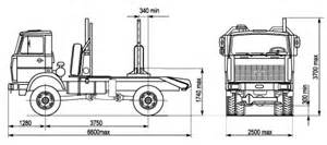 Купить Схема тормозного привода автомобиля МАЗ-5434