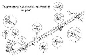 Механизм опрокидывания и фиксации 1-рядной кабины в Беларуси