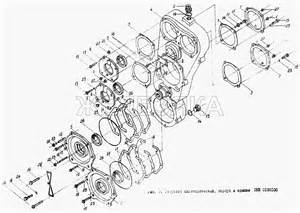 Редуктор цилиндрический (корпус и крышки) для КПК Полесье-3000