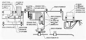 Трубопроводы тормозной системы, регулятор давления тормозов с приводом для ГАЗ-2705 (дв. ЗМЗ-402)
