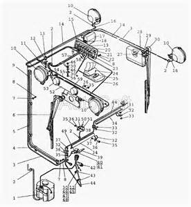 1702 Механизм переключения передач. Корпус вилок для МТЗ-80 (2002)