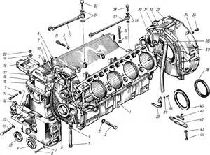 Поддон блока цилиндров двигателя ЯМЗ-238М для ЯМЗ-238 М