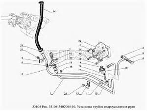 Установка деталей акселератора для ГАЗ-33104 Валдай Евро 3