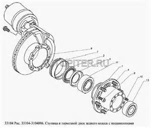 Установка трубопроводов для ГАЗ-33104 Валдай Евро 3