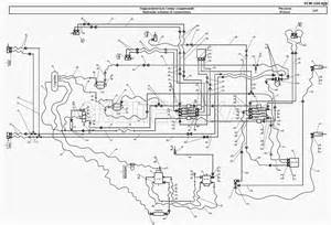 Гидросистема жатки 6 и 7 м. Схема соединений для Жатка РСМ-081.27
