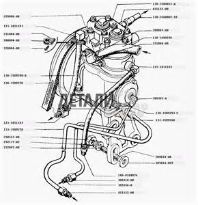 Схема питания двигателя автомобилей ЗИЛ-433360, ЗИЛ-494560 и ЗИЛ-433110 для ЗИЛ-433110