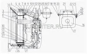 Электрооборудование отопителя для МТЗ-1021.3