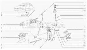 Схема установки заглушек для LADA-1117, 1118, 1119