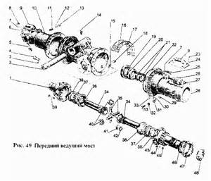 Фонарь освещения номерного знака для МТЗ-1221