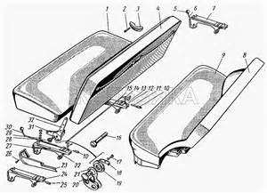 Стеклоочиститель и привод для ГАЗ-21 (каталог 69 г.)