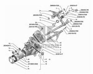 Кулак поворотный с шарниром для ГАЗель 4х4 (2001)