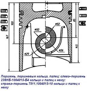 Запчасти для ЯМЗ-238БЕ
