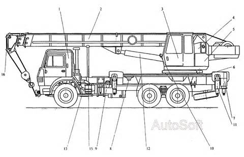 Размыкатель тормоза (механизм поворота) для КС-45717К-1