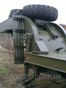 Колесо со ступицей и тормозом для ЧМЗАП-9990
