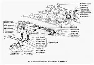 3302-3724001-70. Установка проводов для ГАЗ-3302 (доп. с дв. ЗМЗ Е 3)