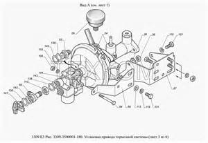 3307-3761002. Установка приборов системы управления двигателем для ГАЗ-3307 (доп. с дв. ЗМЗ Е 3)